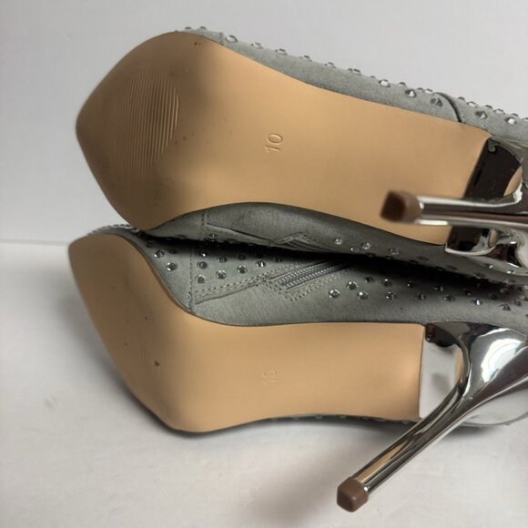 Steve Madden Womens Primerra Bootie Gray Size 10 M - Picture 5 of 6